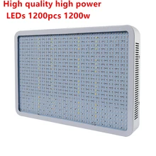 Светодиодный s 1200 шт полный спектр 1200 Вт высокой мощности Светодиодный свет для тепличная палатка Цветущая установка и Гидропоника системы