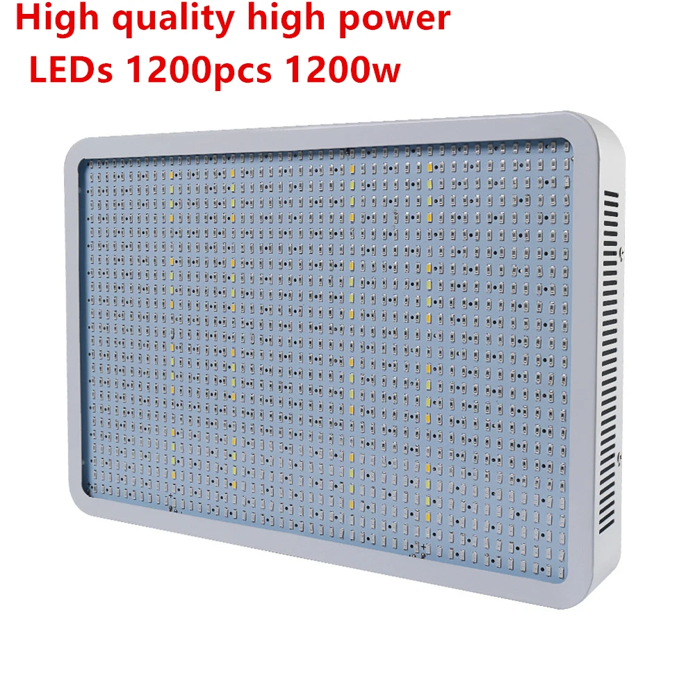 

LEDs 1200pcs Full Spectrum 1200W High Power LED Grow Light for Greenhouse Tent Flowering Plant and Hydroponics System