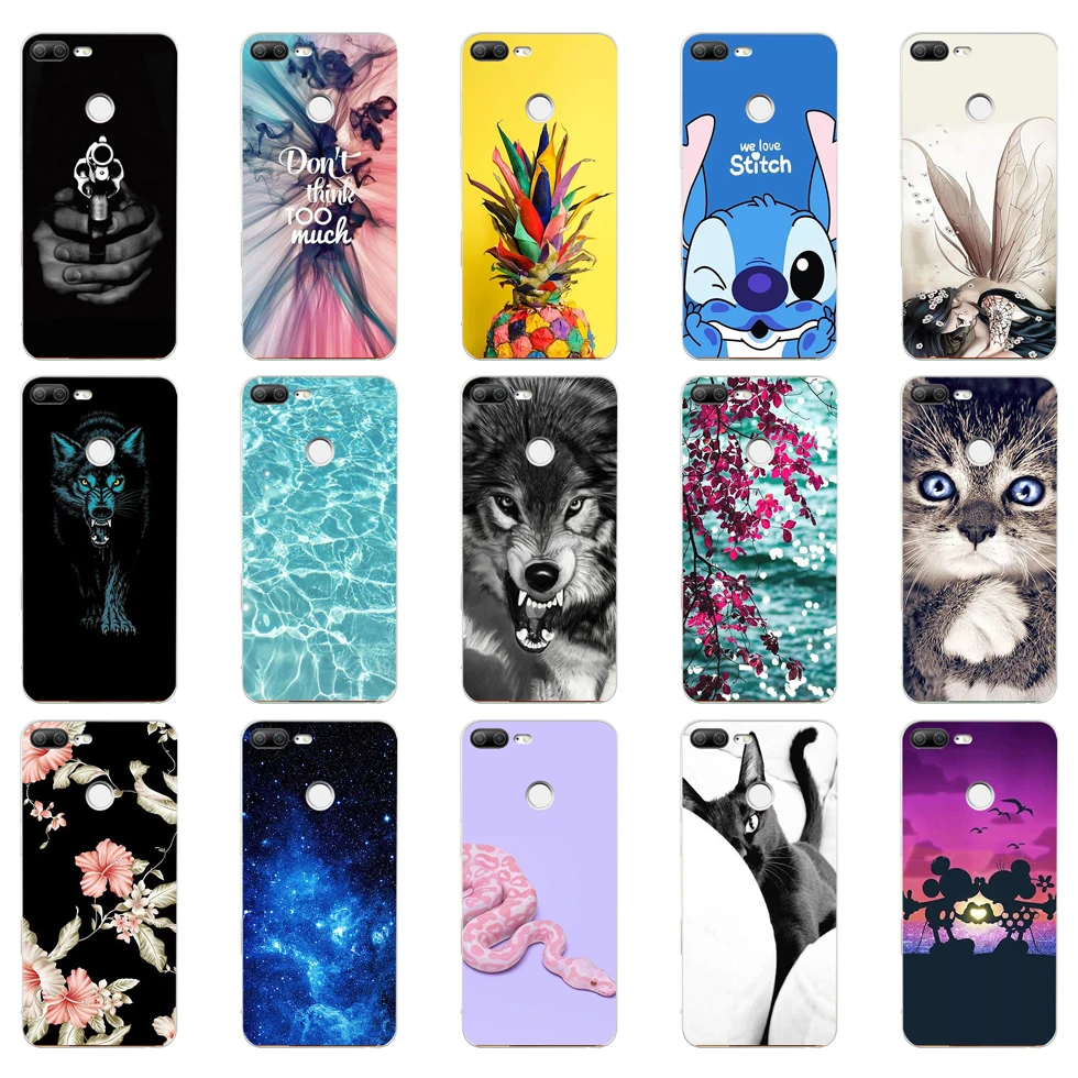 

P 5.65" Huawei Honor 9 Lite Case Cover Soft Silicone TPU Case FOR Huawei Honor 9 Lite Case Back Shell Honor 9 Lite Case