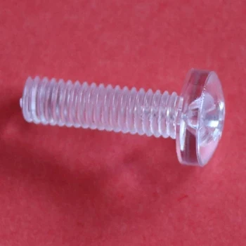 

M6 M8 Phillips Screws Pan head Screw PC Plastic Transparent Thumb Bolts Length 10mm-50mm
