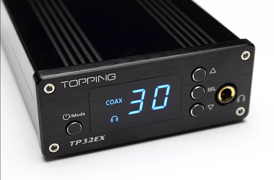 Topping TP32EX digital amplifier & DAC Coaxial USB DAC Headphone ...