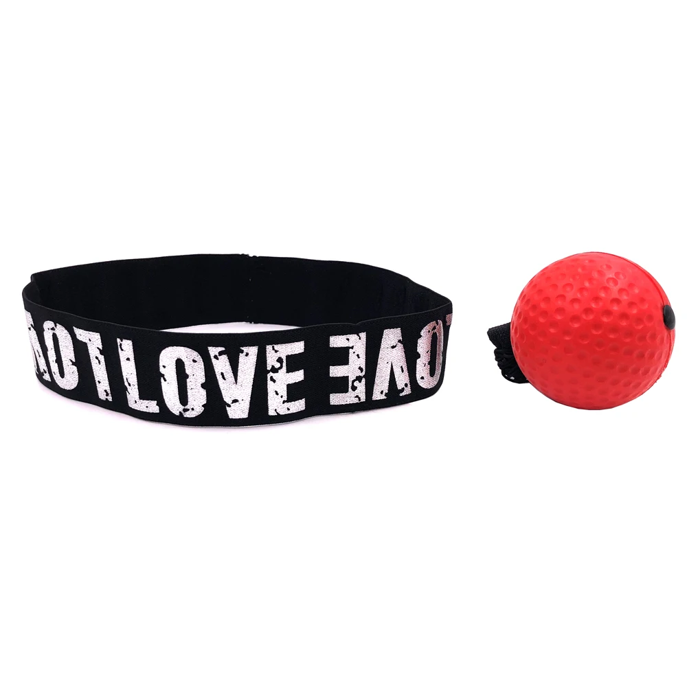 Details about   2x Boxing Punch Exercise Fight Ball Head Band Reflex Speed Training Speedball AU 