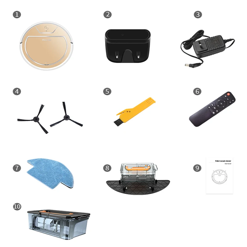 MOLISU V8S PRO ROBOT VACUUM CLEANER 2in1 for pet hair home with Dry and Wet mopping Auto charge WIFI APP Control ROBOT ASPIRADOR