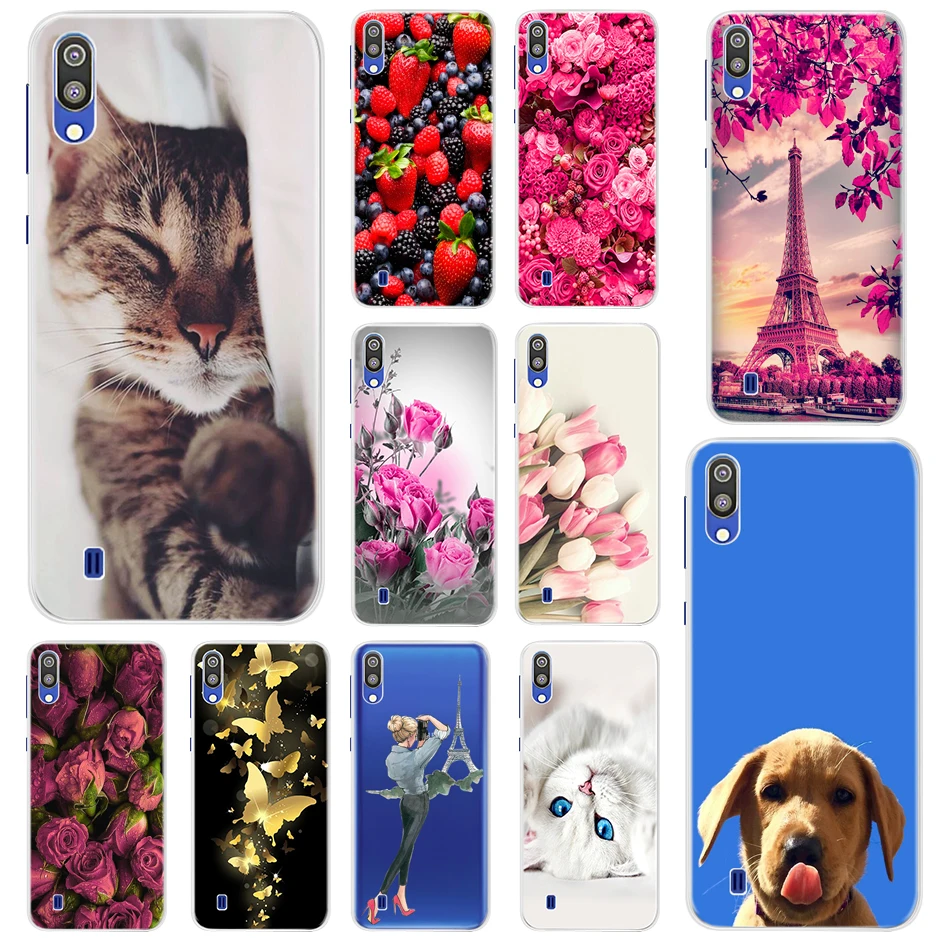 

2019 New Pattern Case For Samsung M10 Case Soft Silicone TPU Back Cover For Samsung Galaxy M10 M105F M 10 SM-M105F Phone Case