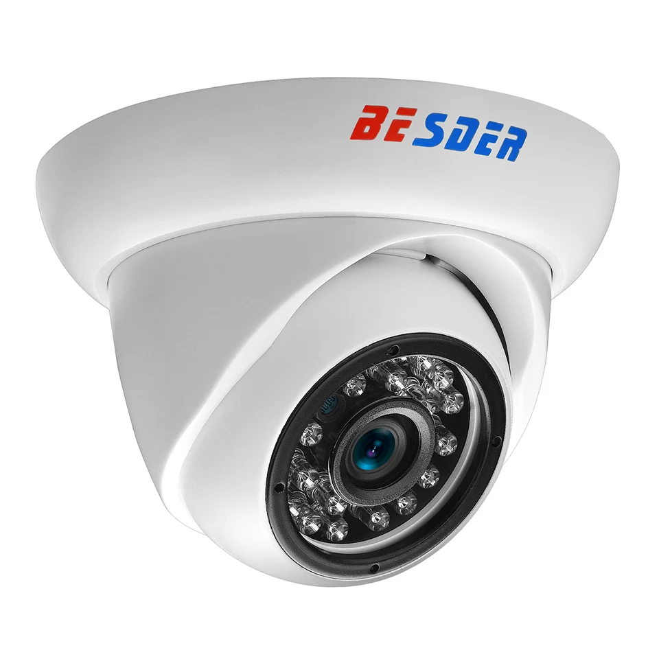 Besder poe48v 720 P/960 P/1080 P металл + ABS Пластик инфракрасный 1mp/1.3mp/2mp водонепроницаемый