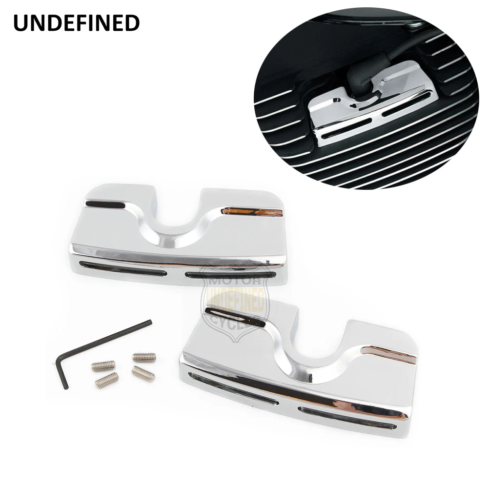 Chrome Motorcycle Scorpion Spark Plug Head Bolt Covers for Harley Twin
