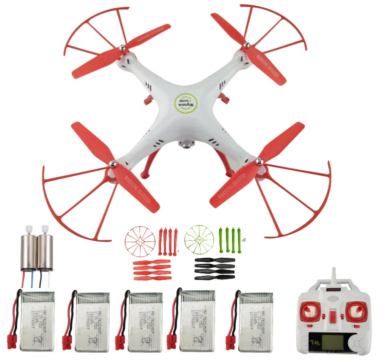 SYMA New X5HW FPV RC Quadcopter 2.4G remote control airplane remote control aircraft WIFI camera-Red SYMA New X5HW FPV RC Quadcopter 2.4G remote control airplane remote control aircraft WIFI camera-Red