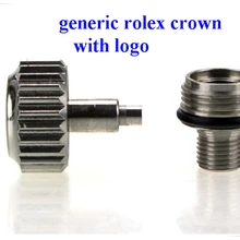 1 шт. большая трубка винт на короне Rlx совместимый диам. 5,3-7,0 мм для часов Rlx