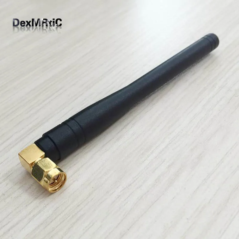 Антенна Wi Fi 2 4 ГГц 3dbi усиление Bluetooth модуль SMA штекер прямоугольный антенна для D link