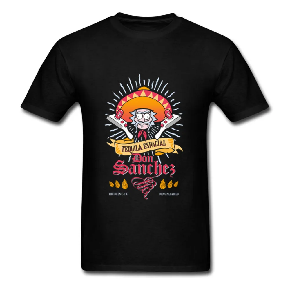 Promotion Tequila Don Sanchez Rick And Morty Funny T shirts men Short Sleeve T-shirt Men's Tshirt Plus Size 3xl Top Clothing Tee
