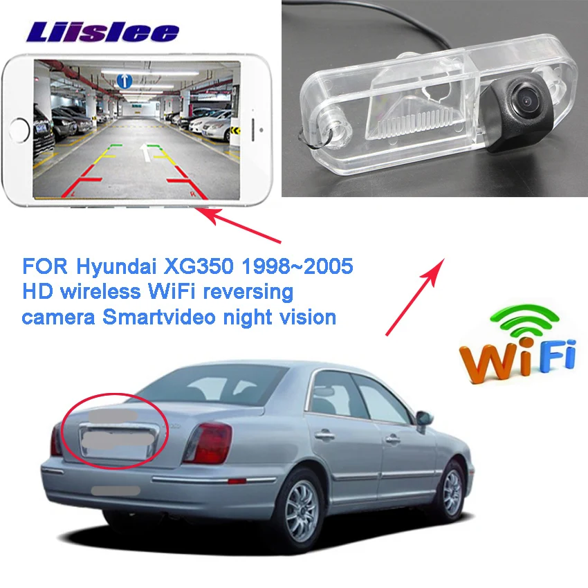 LiisLee беспроводная камера заднего вида для Hyundai EF Sonata 1998 ~ 2006 HD резервная