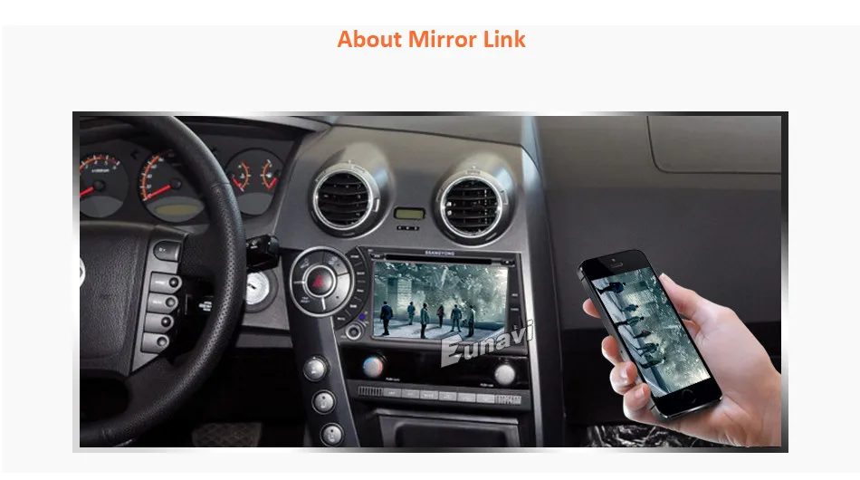 Top Eunavi 7" 2 din Android 8.1 TDA 7851 car dvd gps stereo for ssangyong Kyron Actyon 4G Wifi BT support DVR OBD2 1024*600 russian 10