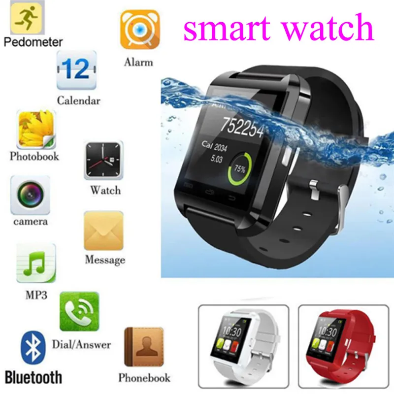 

Bluetooth Smart Watch Phone Mate compatible with Android Fashion Multifunction Sport Smartwatch