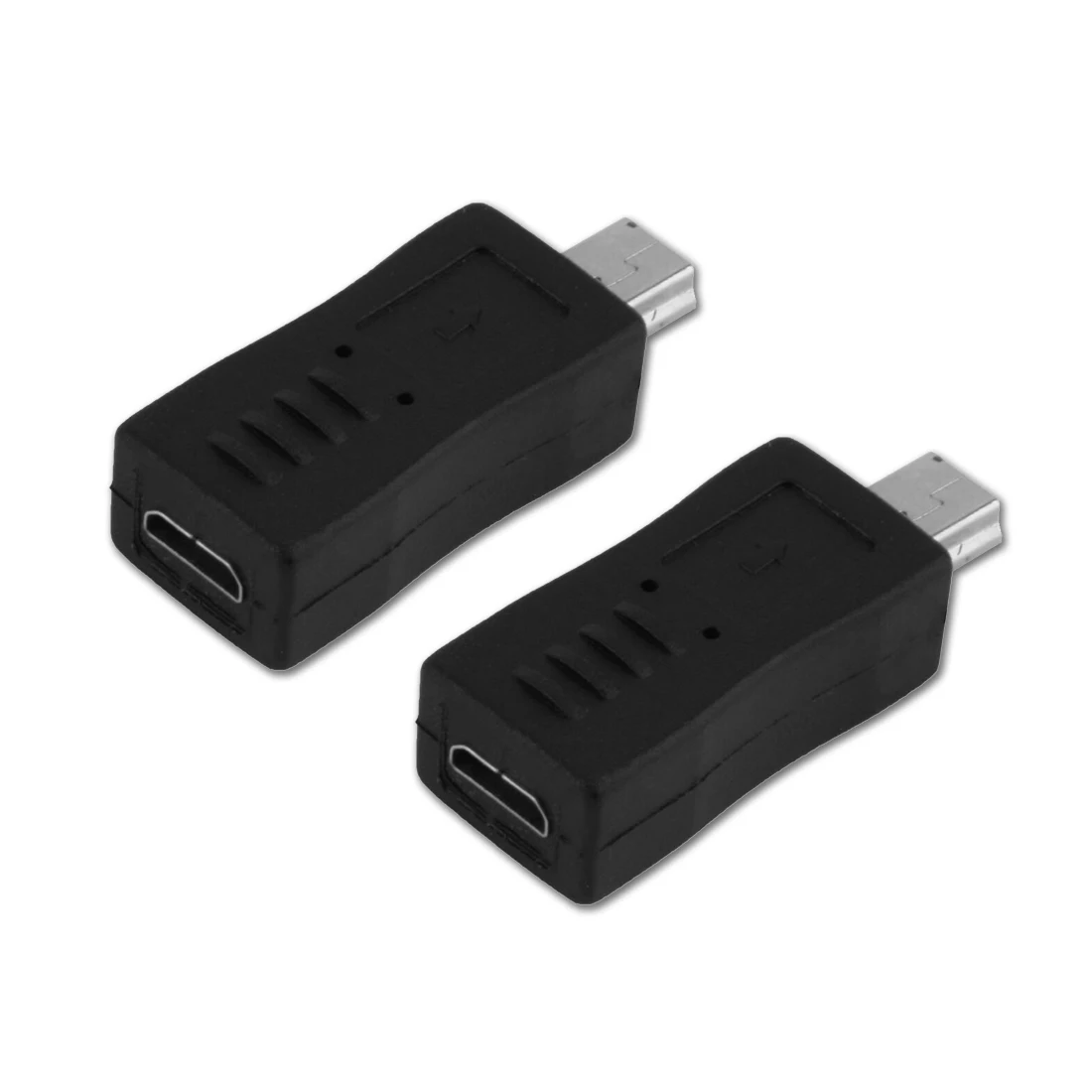 Marsnaska портативный и стильный черный цвет Micro USB гнездо к Mini Мужской адаптер