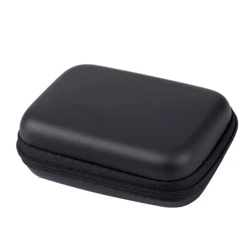 Универсальный органайзер для кабеля, сумка для путешествий, посуда для хранения, маленькие аксессуары для электроники, чехлы, USB кабели, наушники, зарядное устройство для телефона - Цвет: Черный