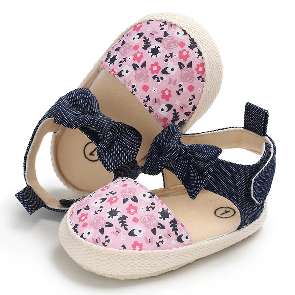 

Emmababy 2018 Casual Baby Shoes Newborn Boys Girl Unisex Crib Slip On Soft Sole Shoes Prewalker 0-18M
