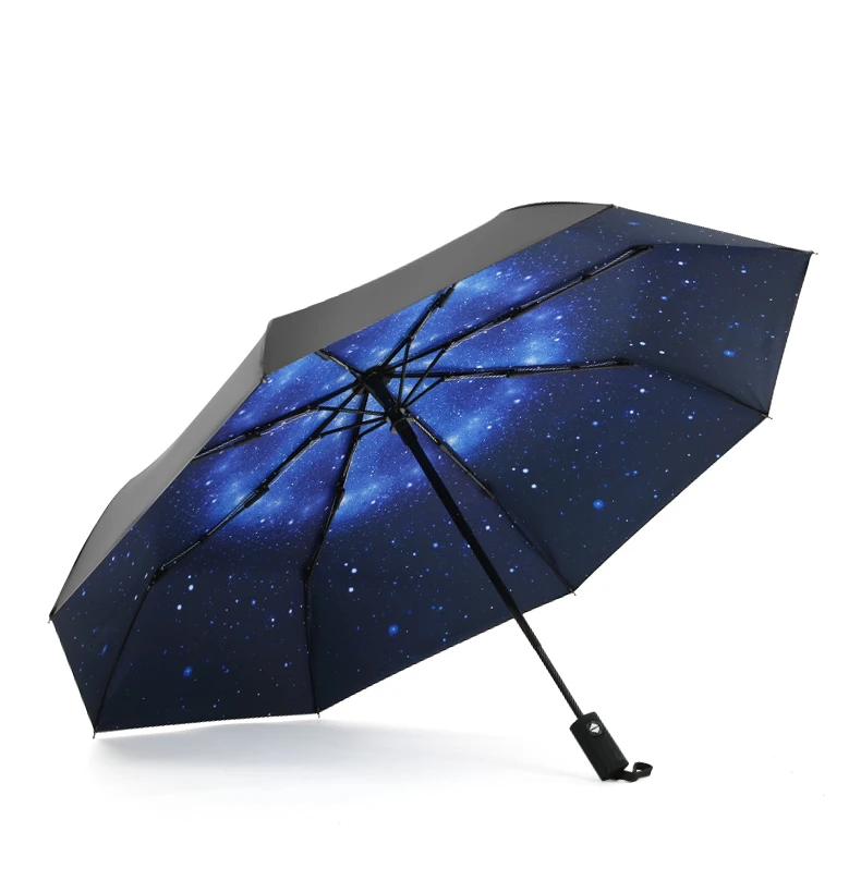 Новое поступление, анти-УФ, полностью автоматический зонт от дождя, ветрозащитный, большой, Paraguas, мужской, женский, солнцезащитный, 3, складной зонт, для улицы, Parapluie