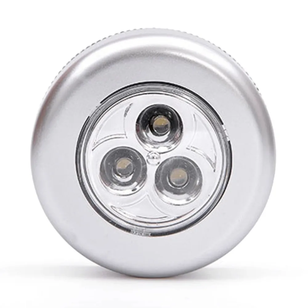

LED ceiling lamp Led Creative Paste Night Light Pat Light Touch Emergency Light 3 Led Bulbs Use Multiple