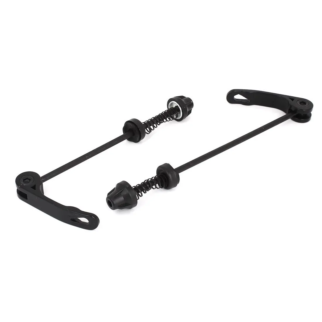 

3 Pcs of (2 Pcs MTB Bike Aluminium Alloy Quick Release Wheel Skewers Black)