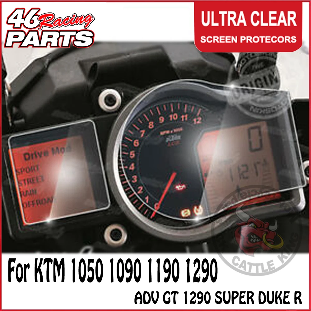 

CK CATTLE KING Cluster Scratch Cluster Screen Protection Film Protector For KTM 1050 1090 1190 1290 ADV GT /SUPER DUKE R