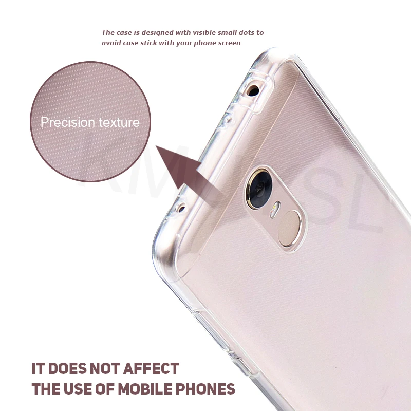 360 Degree Protection Full Cover Phone Cases For Xiaomi Redmi 5 Plus Clear Cover For Redmi Note 4X 4 Pro 5A Prime Mi A1 5X Coque