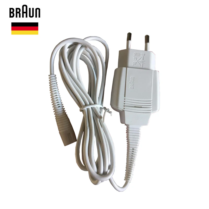 Шнур зарядного устройства для электробритвы Braun 5497 штепсельная вилка