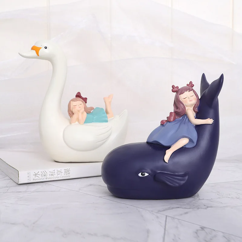 

Creative, The Lullaby of The Sea, Home Decoration, Living Room Tabletop Decoration, Resin Crafts Desk Decoration Home Decor