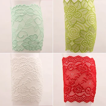

Women Fashion Stretch Lace Floral Boot Leg Cuffs Soft Boot Socks Leg Warmers New Year's Socks