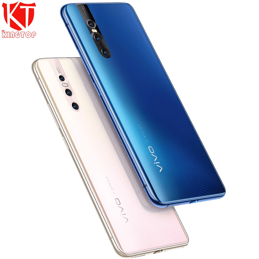 vivo X27, подъемная камера, 128 МП, мобильный телефон, 8 ГБ, 6,39 ГБ, дюймов, полный экран, четыре ядра, 4G, задняя камера, 3 камеры, сотовый телефон