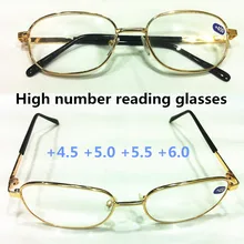 Leesbril очки для чтения для женщин [! две пары!] полноободные очки из сплава с большим количеством линз для мужчин и женщин для чтения+ 4,5+ 5,0+ 5,5+ 6,0