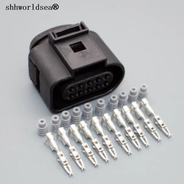 Buy shhworldsea 10 Pin 1.5mm car waterproof connector with terminal auto