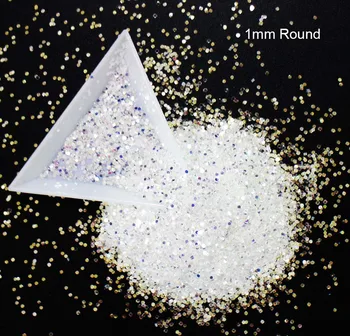 

100g/pack, Star/Heart/Moon/Round Shapes Sequins, Acrylic Shining Blue Purple Colors Slices 3D Nail Art Glitters Paillettes