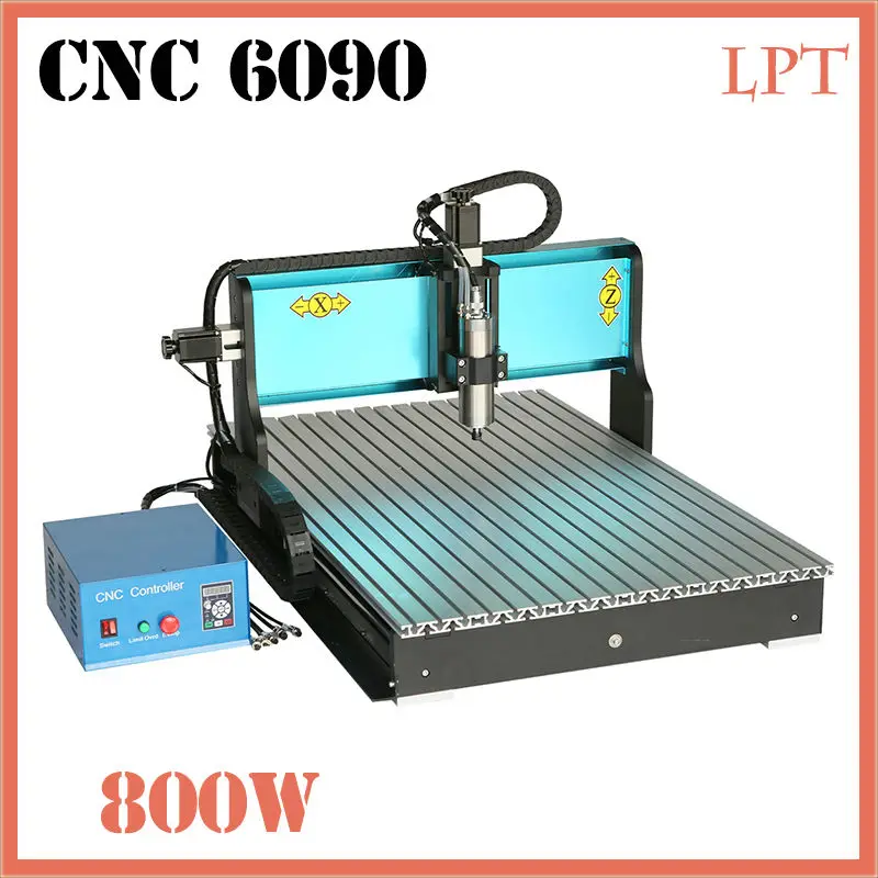 

DHL Shipping JFT High Speed Cnc Desktop Engraving 3 Axis Wood Router 6090 800w Drilling Machine For Woodworking