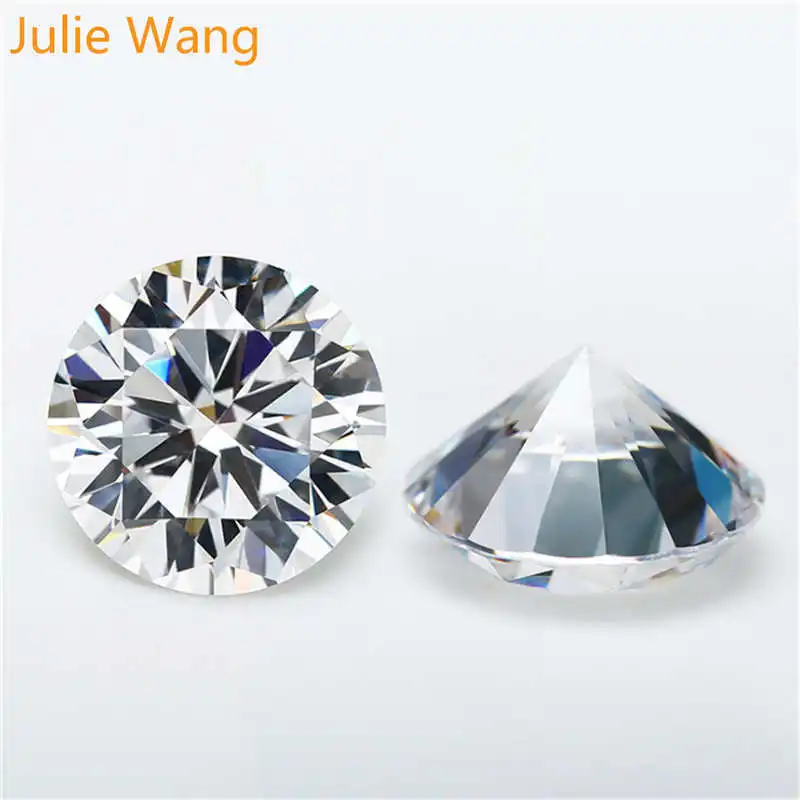 Julie Wang 1 6 мм 5A циркониевая огранка свободные циркониевые каменные бусины