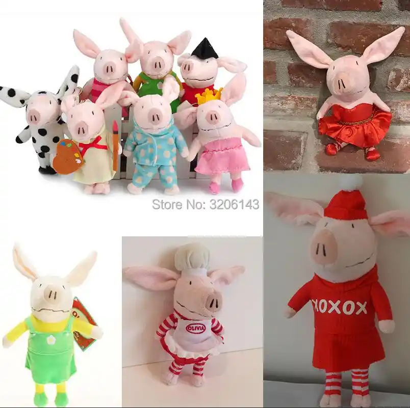 olivia the pig stuffed animal