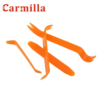 

Carmilla Auto Car Radio Panel Door Clip Panel Trim Dash Audio Removal Installer Pry Kit Repair Tool 4pcs Portable Practical