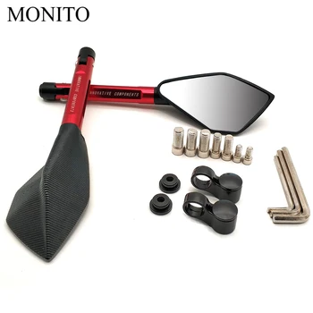 

CNC Motorcycle Accessories Rearview Side Mirror Moto Blind Spot Mirror For Suzuki Bandit 650 DL1000 GSF1200 GSF1250 GSF650 DL650