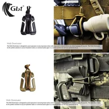 5 шт. MOLLE веб-рюкзак для выживания на открытом воздухе аксессуары доминаторы с эластичной веревкой лямки Пряжка для намотки рюкзак аксессуары