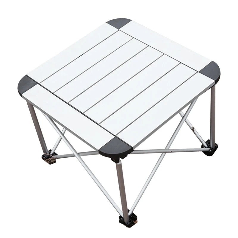 

Super sell-Camping Table Portable Folding Table Aluminum Alloy Outdoor Picnic Desk For Barbecue Camping Hiking Traveling