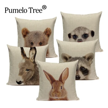 

Custom High Quality Cushion Cover Textile Sofa Car Decor Pillow 45Cmx45Cm Square Sofa Home Car Decorative Printing Pillowcases