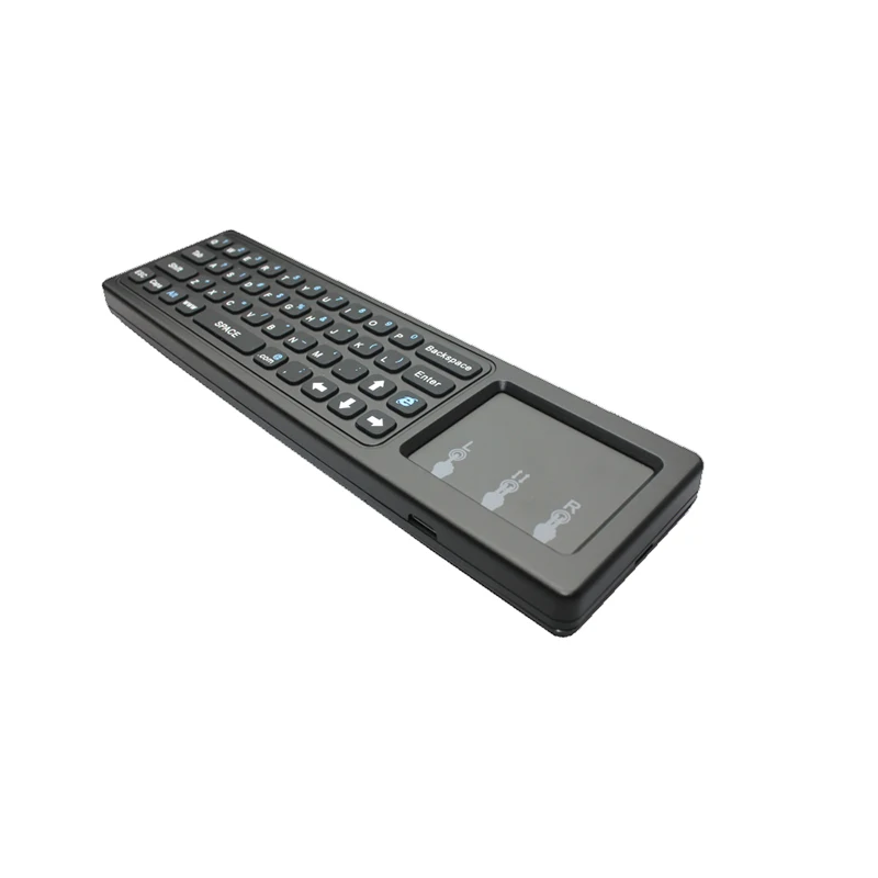 [AVATTO] T6C 2,4G Беспроводной 7 цветов клавиатура с подсветкой Air Мышь с тачпадом и ИК-обучения Подсветка мини-клавиатура для Smart tv, Android tv Box