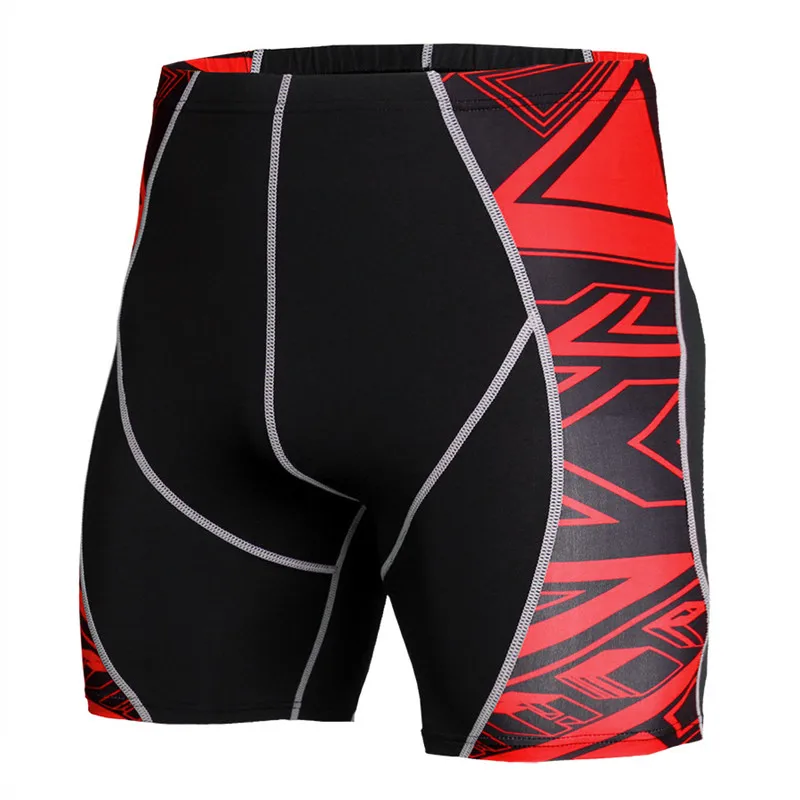 

2019 Summer Compression Beach Shorts Men Fashion 3D Print Short Leggings Men/Women Joggers Quick-drying Skinny Fitness Shorts