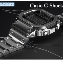 1 шт. абсолютно полностью металлический ободок для G Sh0ck GW-5000 5035 5600 G-D5000 для замены часов