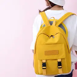 2019 модные повседневные летние женские холщовые студенческие новые модные рюкзаки для девочек на плечо, уличная сумка