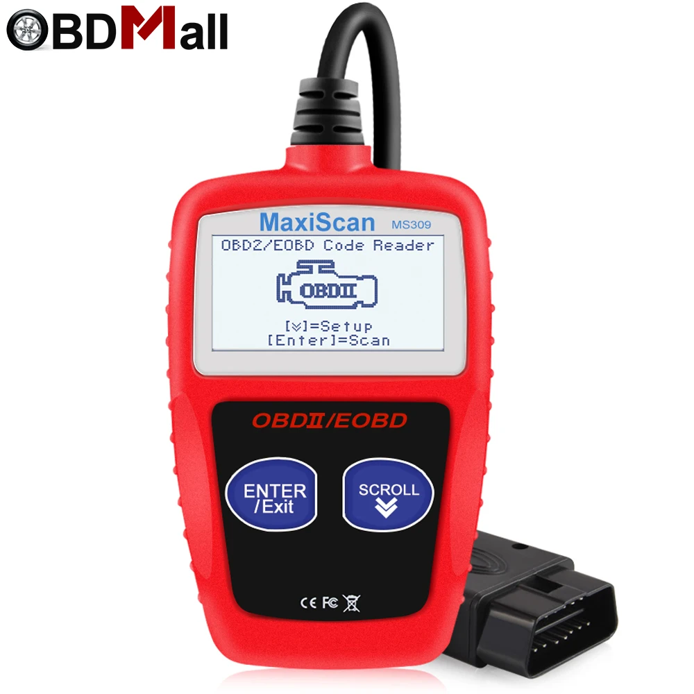 

New Arrival MS309 OBD2 Automotive Scanner OBD Car Diagnostic Tool in Russian Code Reader ODB2 Scanner OBDII OBD 2 ODB PK AD310