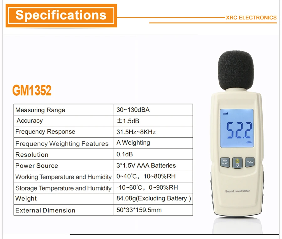 aliexpress nepal Sound level meters detail description 04