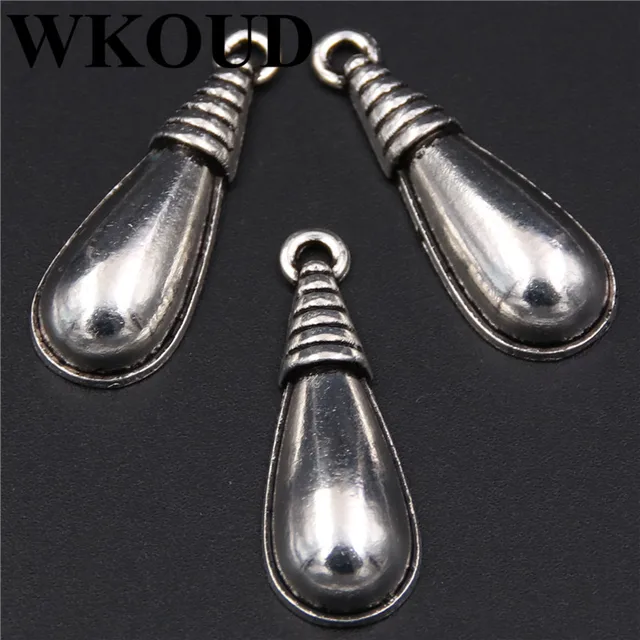 Cheap WKOUD 20pcs Ancient silver fitness 2D bowling series necklace, Earring Jewelry alloy pendants jewelry findings components charms Cheap WKOUD 20pcs Ancient silver fitness 2D bowling series necklace, Earring Jewelry alloy pendants jewelry findings components charms
