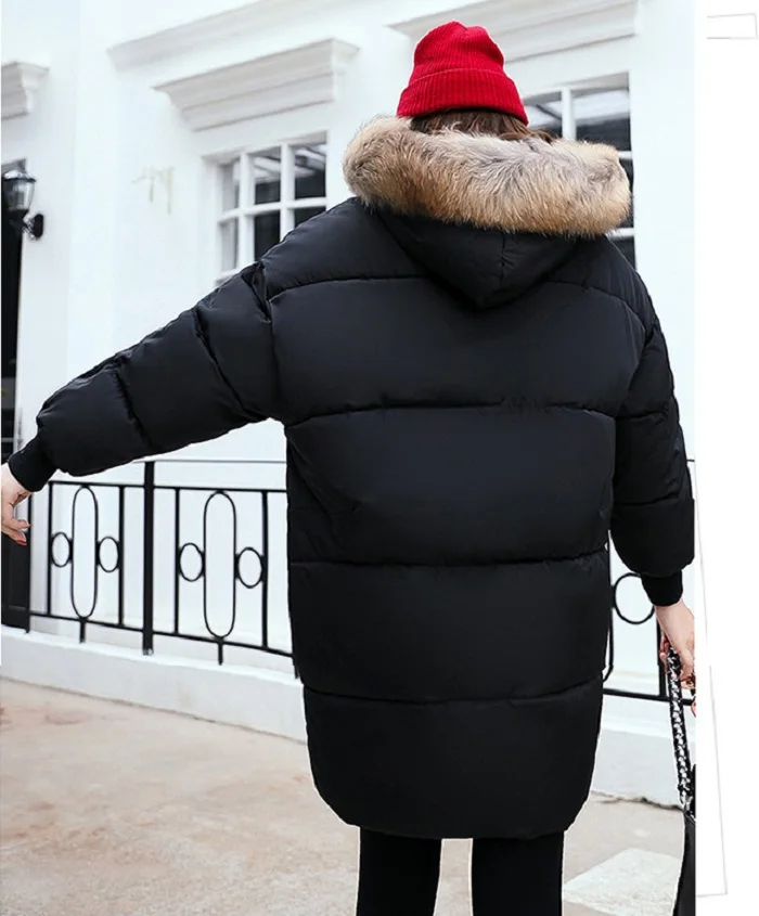 2017 winter hot sales hooded  jacket women clothing cotton + size 3 xl warm coats street fashion wind coat  women+23
