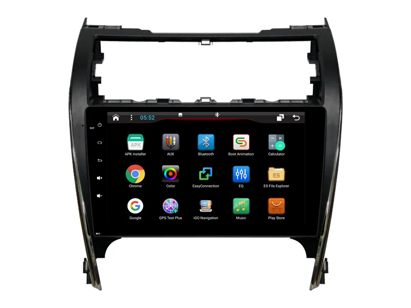 Discount 32GB rom 8 cores Android 8.1.2 car GPS for TOYOTA Camry (USA VERSION) 12-14 touch screen radio DSP stereo navigation carplay 4