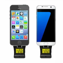 Alcohol Tester LCD Digital Alcohol Detector Breathalyzer Police Alcotester For iOS Andriod Phone Quick Response